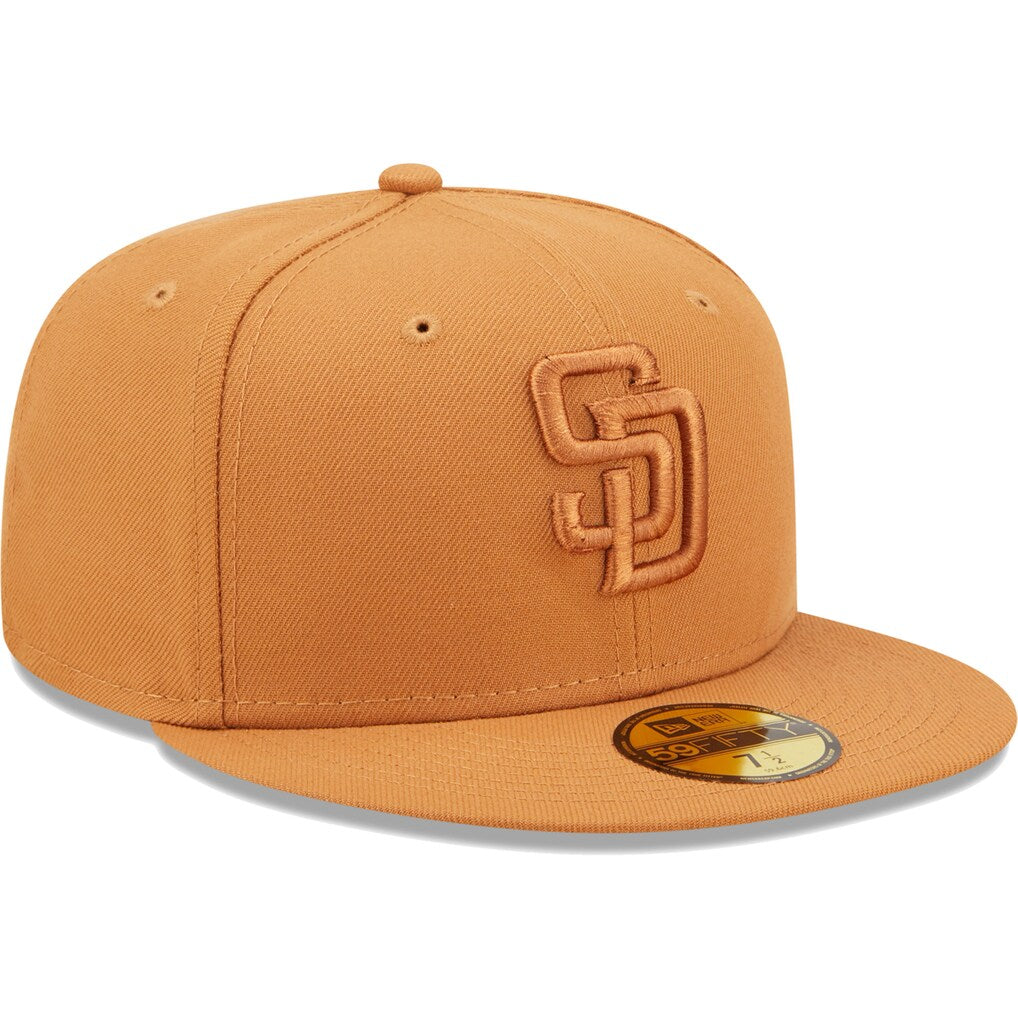 New Era Men's San Diego Padres Color Pack 59FIFTY Fitted Hat-Bronze