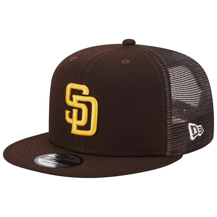 New Era San Diego Padres 9Fifty Trucker Snapback Hat