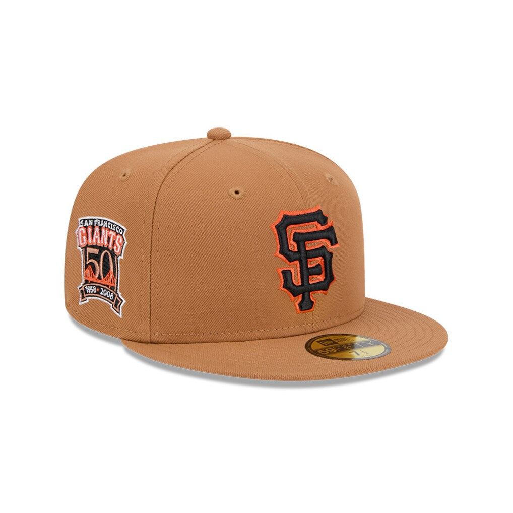 New Era San Francisco Giants Color Pack 9FIFTY Snapback Hat-Light Bronze