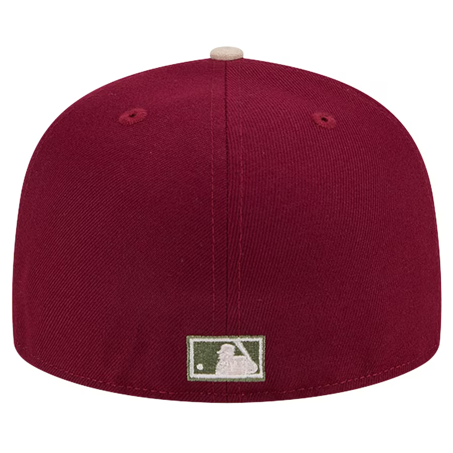New Era Philadelphia Phillies Canvas A-Frame 59FIFTY Fitted Hat