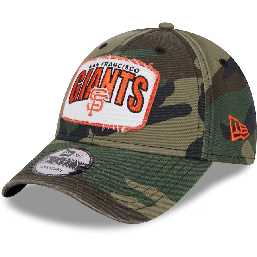 New Era San Francisco Giants Gameday 9FORTY Adjustable Hat - Camo
