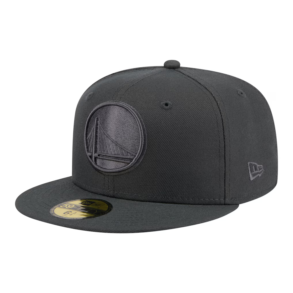 New Era Golden State Warriors Tonal Color Pack 59FIFTY Fitted Hat-Charcoal