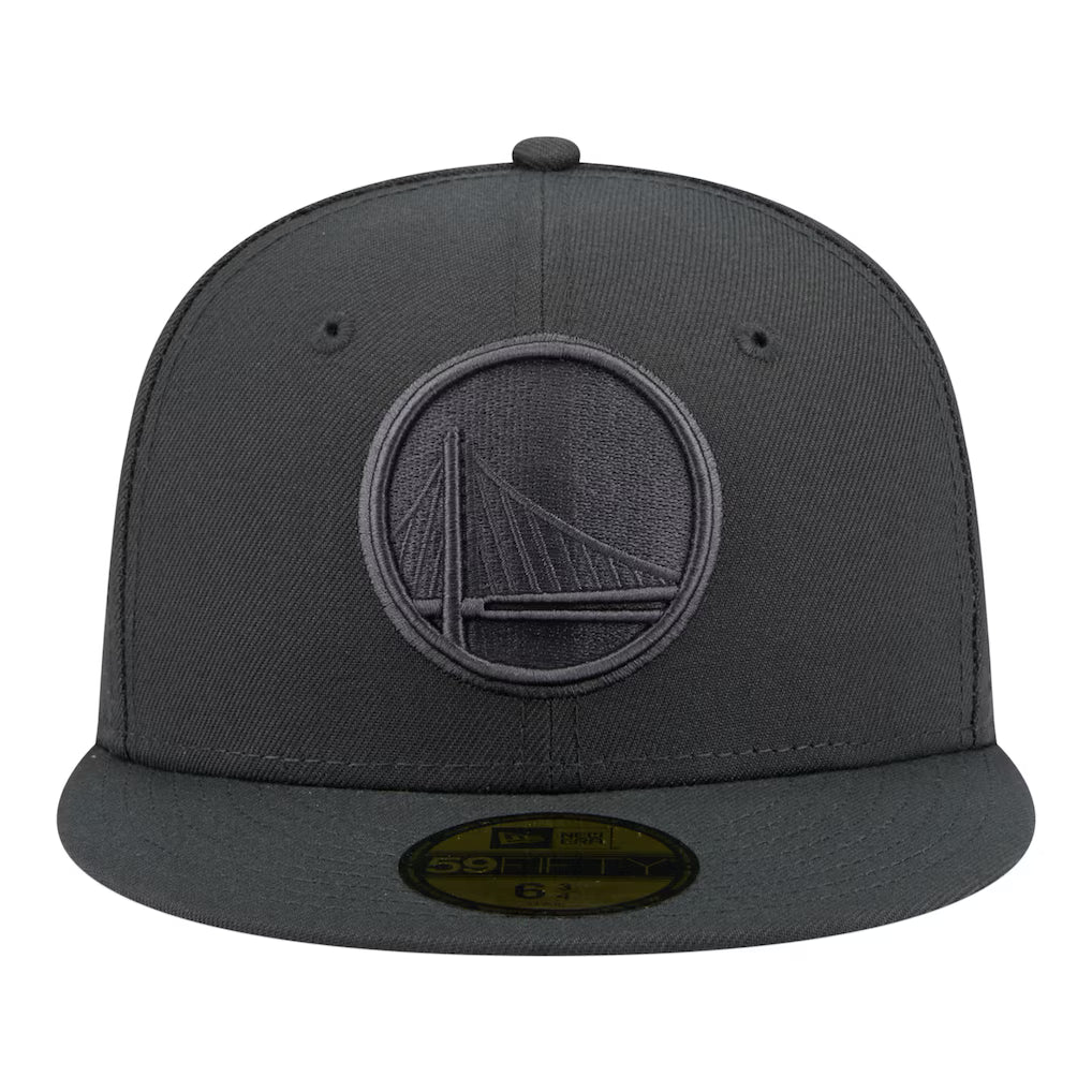 New Era Golden State Warriors Tonal Color Pack 59FIFTY Fitted Hat-Charcoal