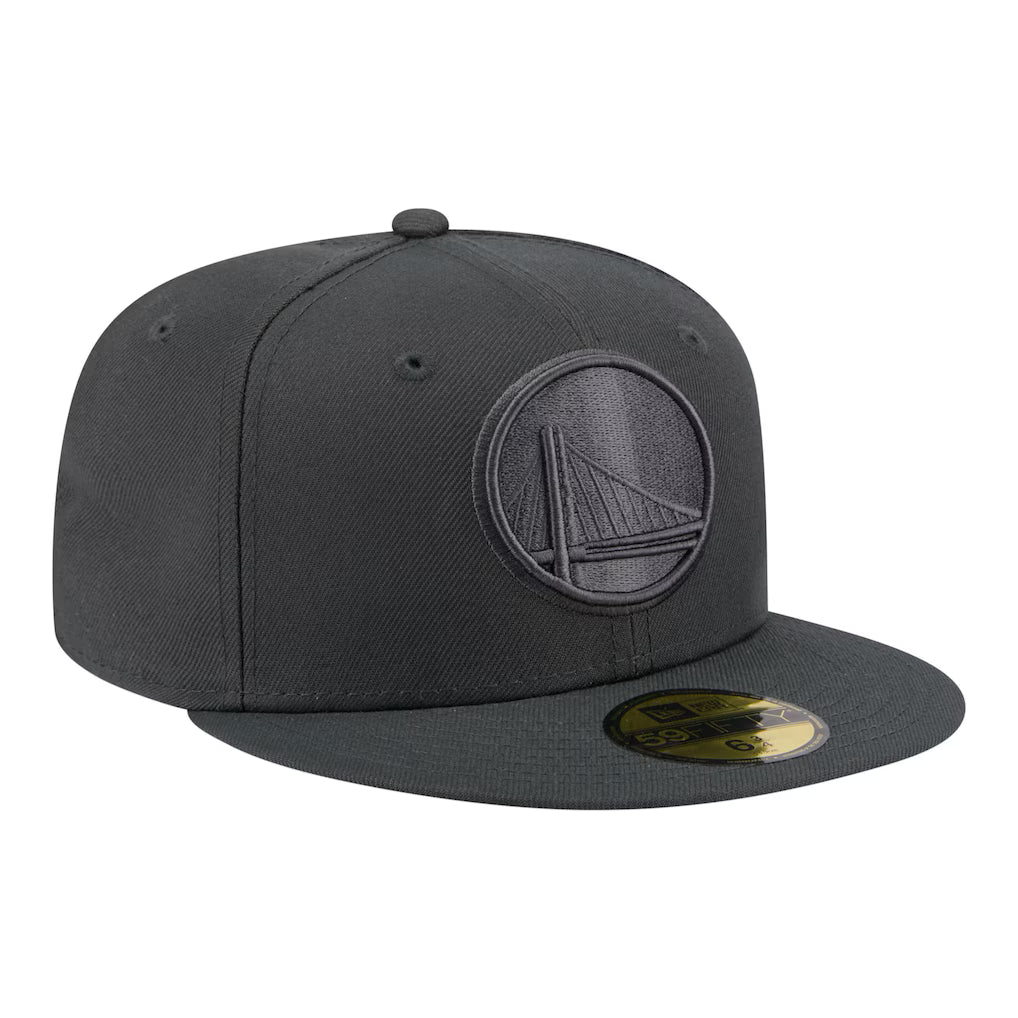 New Era Golden State Warriors Tonal Color Pack 59FIFTY Fitted Hat-Charcoal