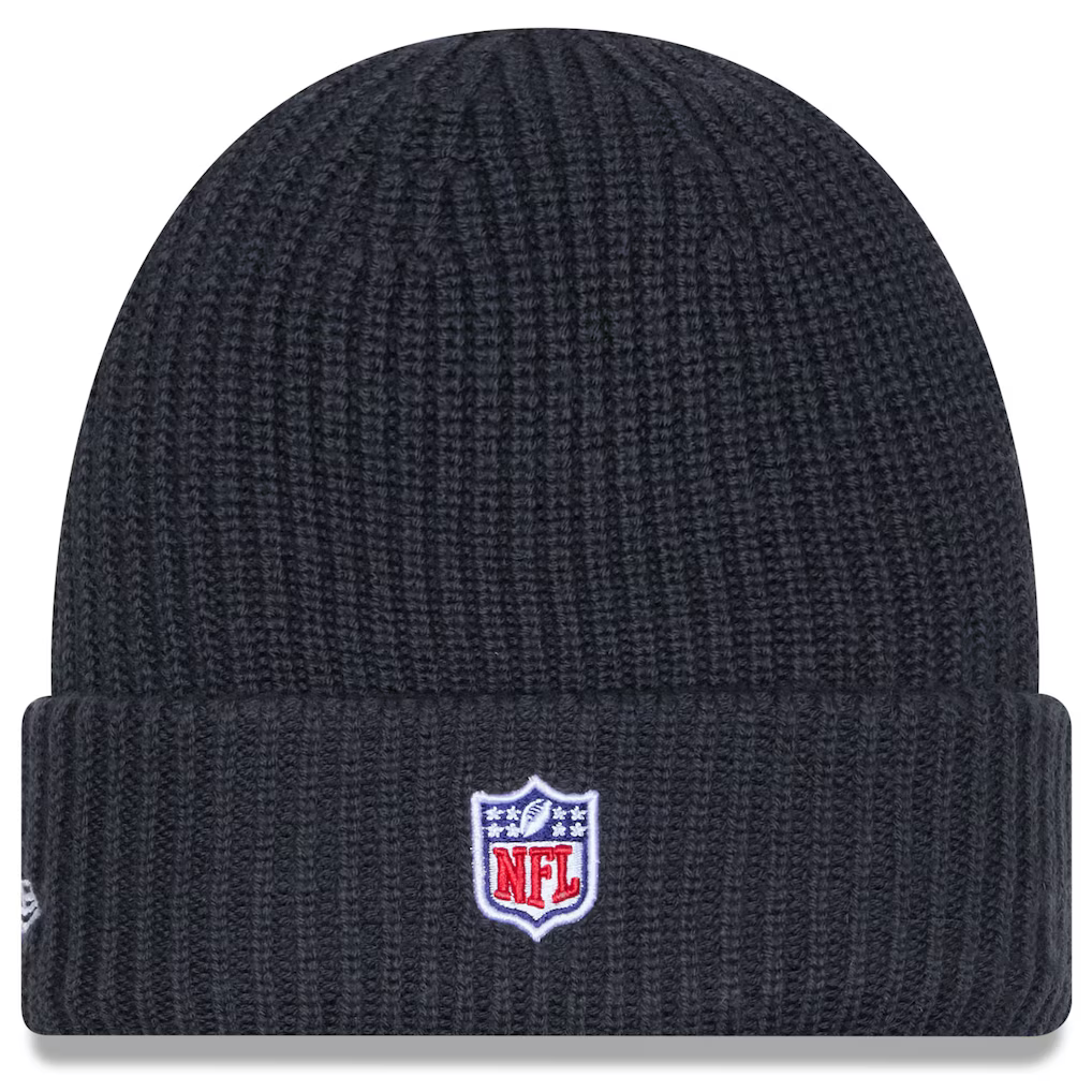 New Era Las Vegas Raiders 2025 Cold Weather Cuffed Knit Hat-Charcoal