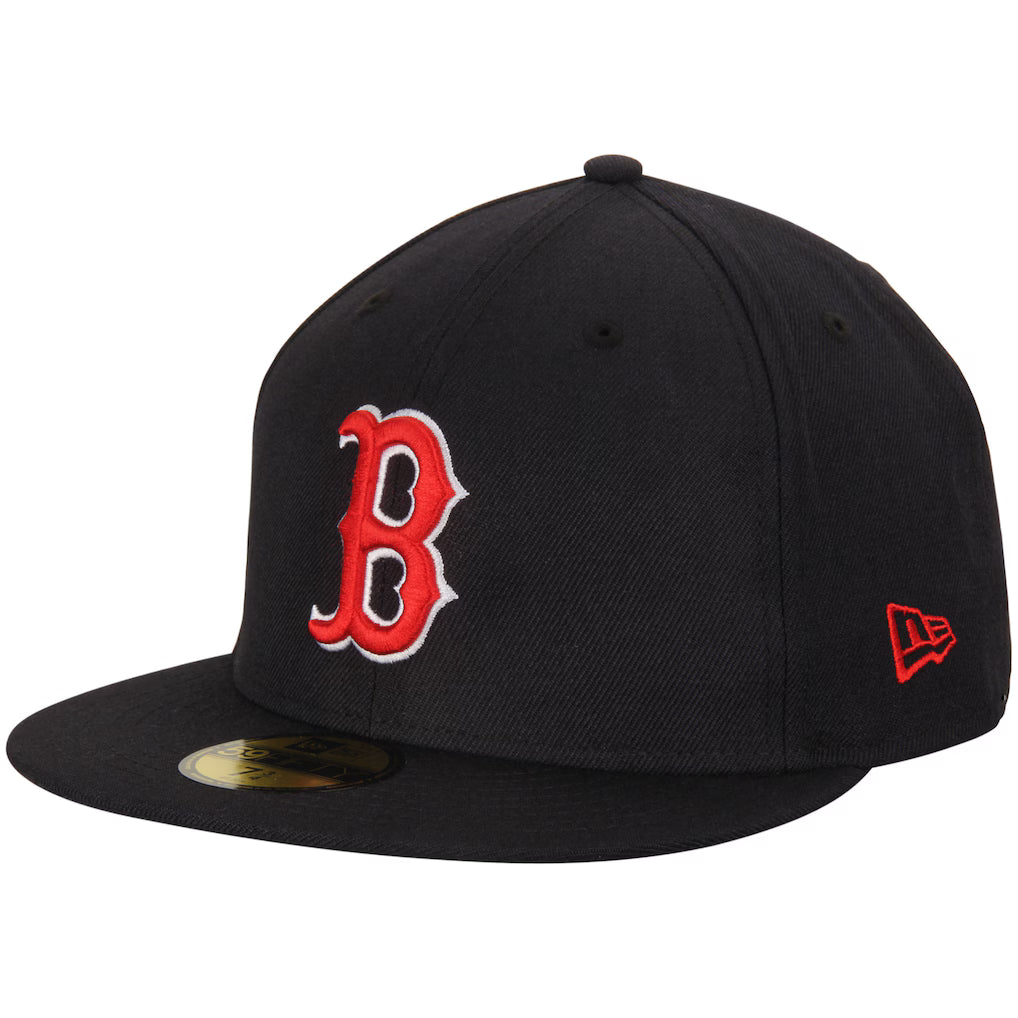NEW ERA BOSTON RED SOX NEW ERA 59FIFTY FITTED-BLK/RED