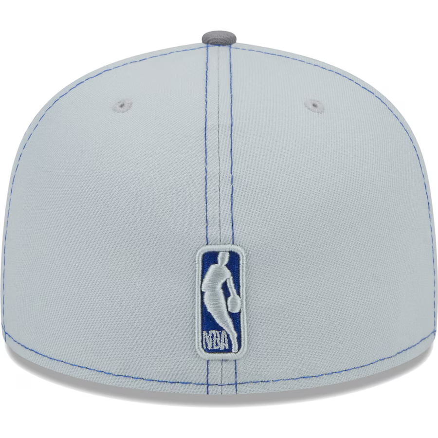 New Era Golden State Warriors Gray Pop 59FIFTY Fitted Hat- Gray