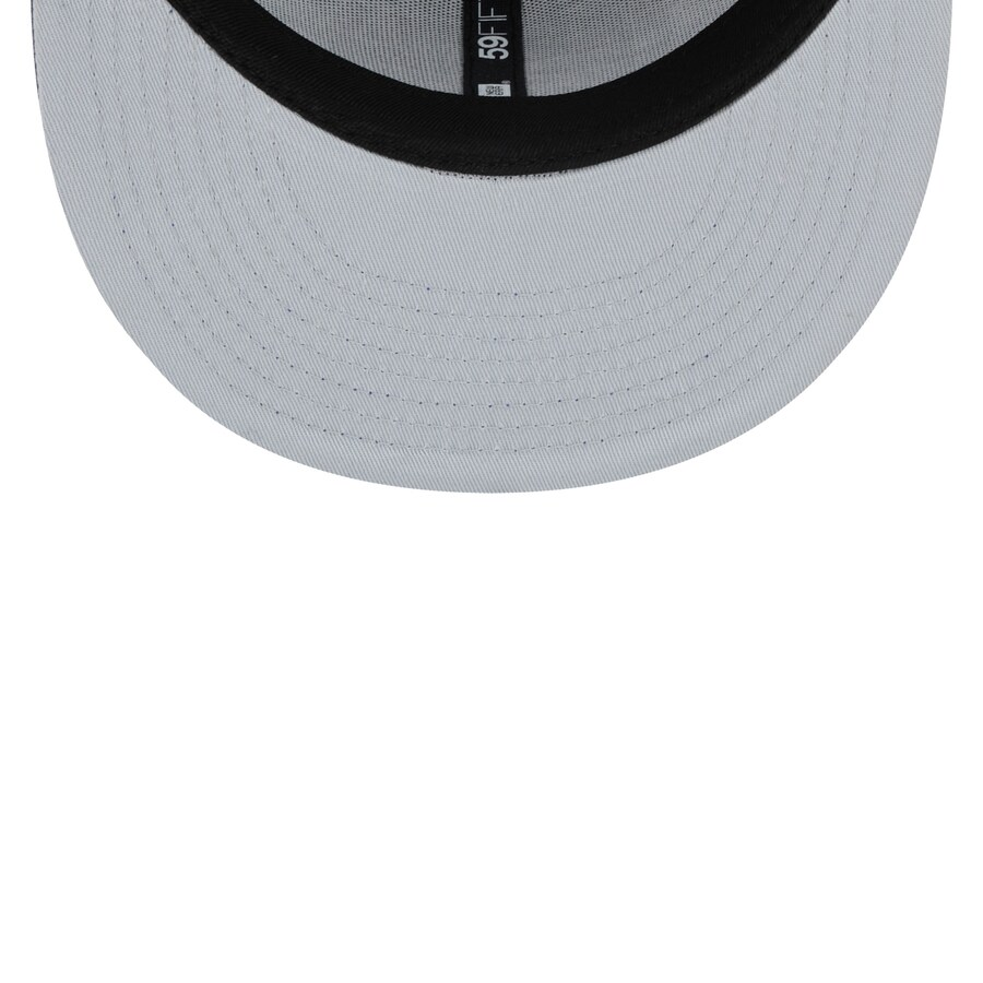 New Era Golden State Warriors Gray Pop 59FIFTY Fitted Hat- Gray