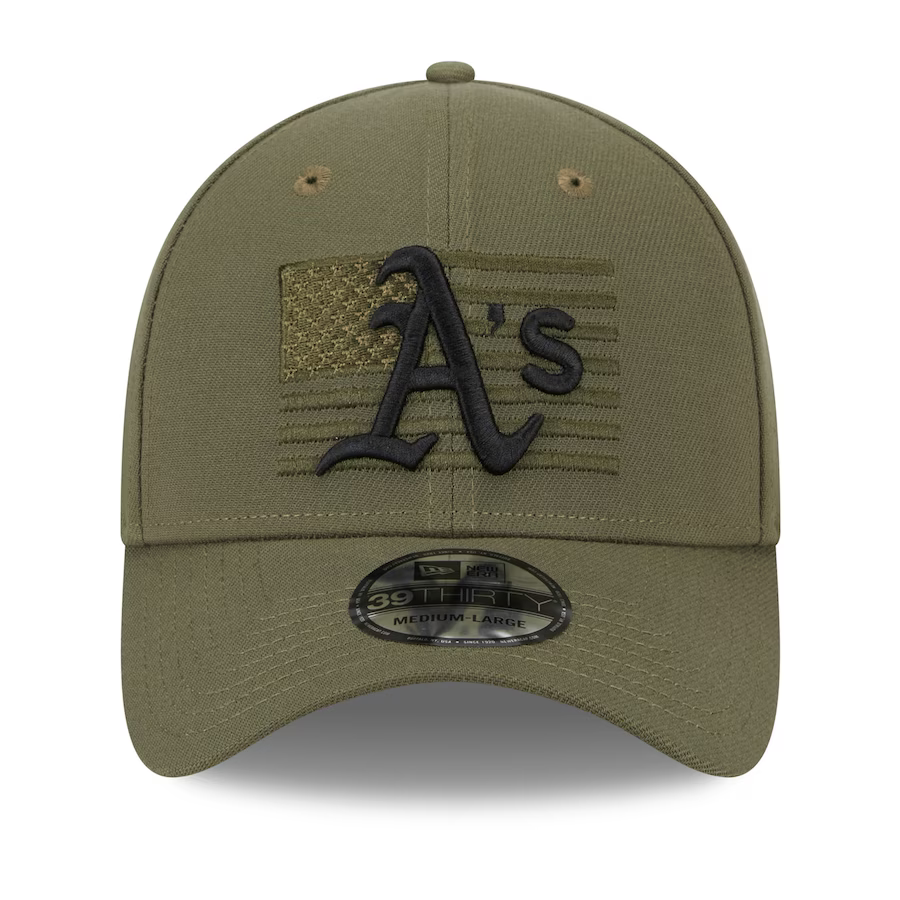 New Era Oakland Athletics Armed Forces Weekend 39Thirty Flex Fit Hat