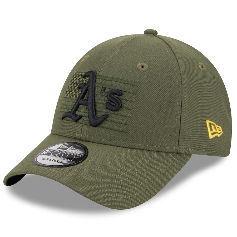 New Era Oakland Athletics Armed Forces Weekend 9FORTY Stretch Snap Hat