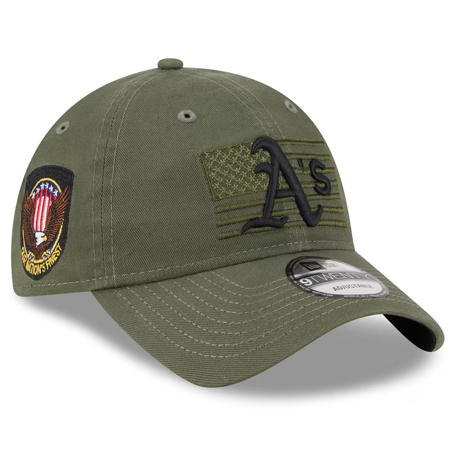 New Era Oakland Athletics Armed Forces Weekend 9Twenty Adjustable Hat