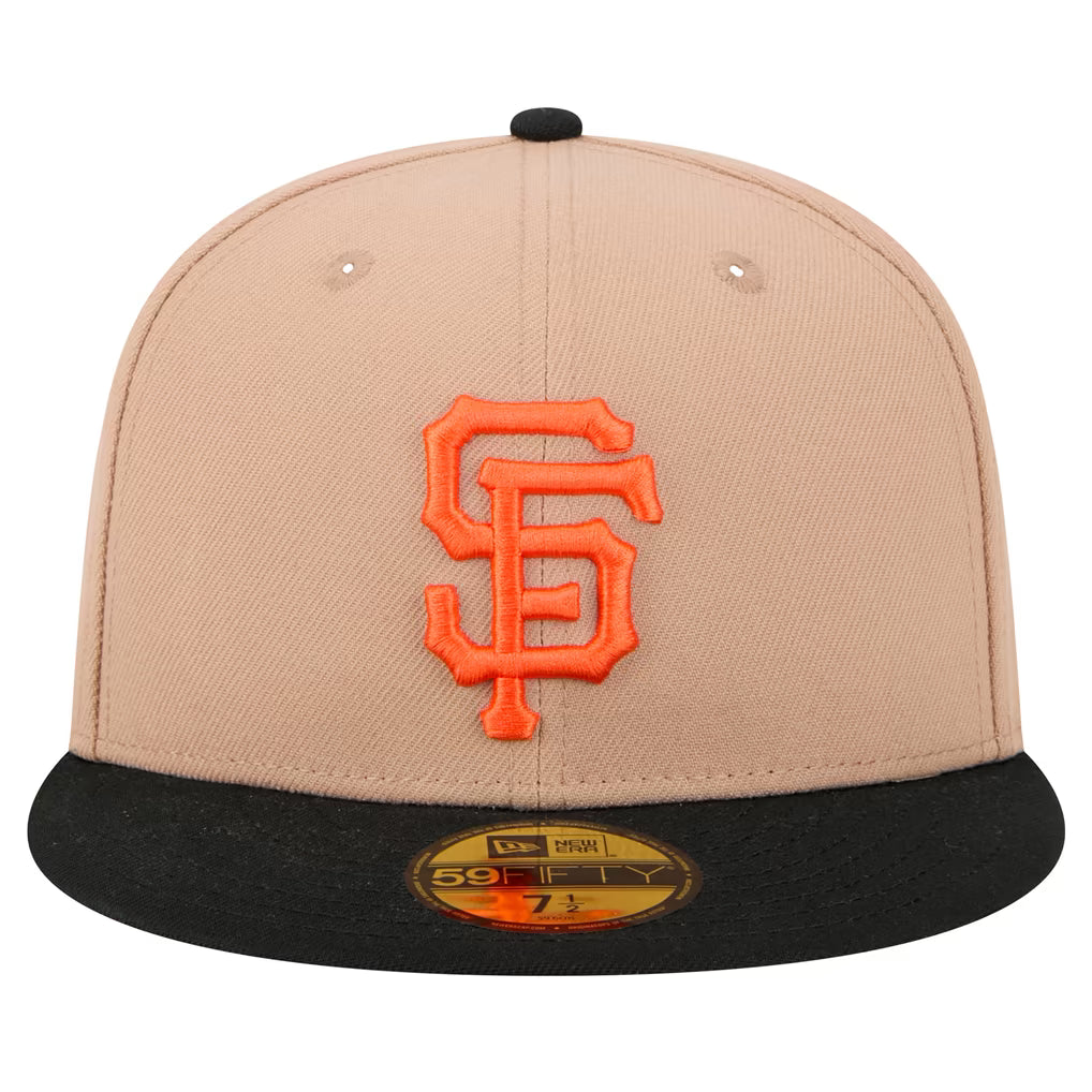New Era Kids San Francisco Giants 59Fifty Fitted - Camel/Black