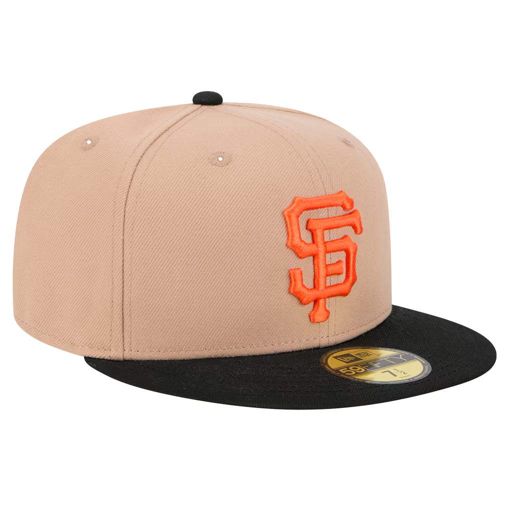 New Era Kids San Francisco Giants 59Fifty Fitted - Camel/Black