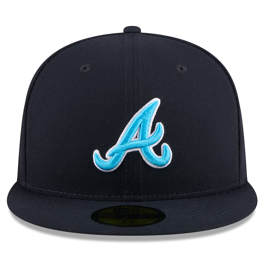 New Era Atlanta Braves 59FIFTY Fitted Hat 2024-Navy