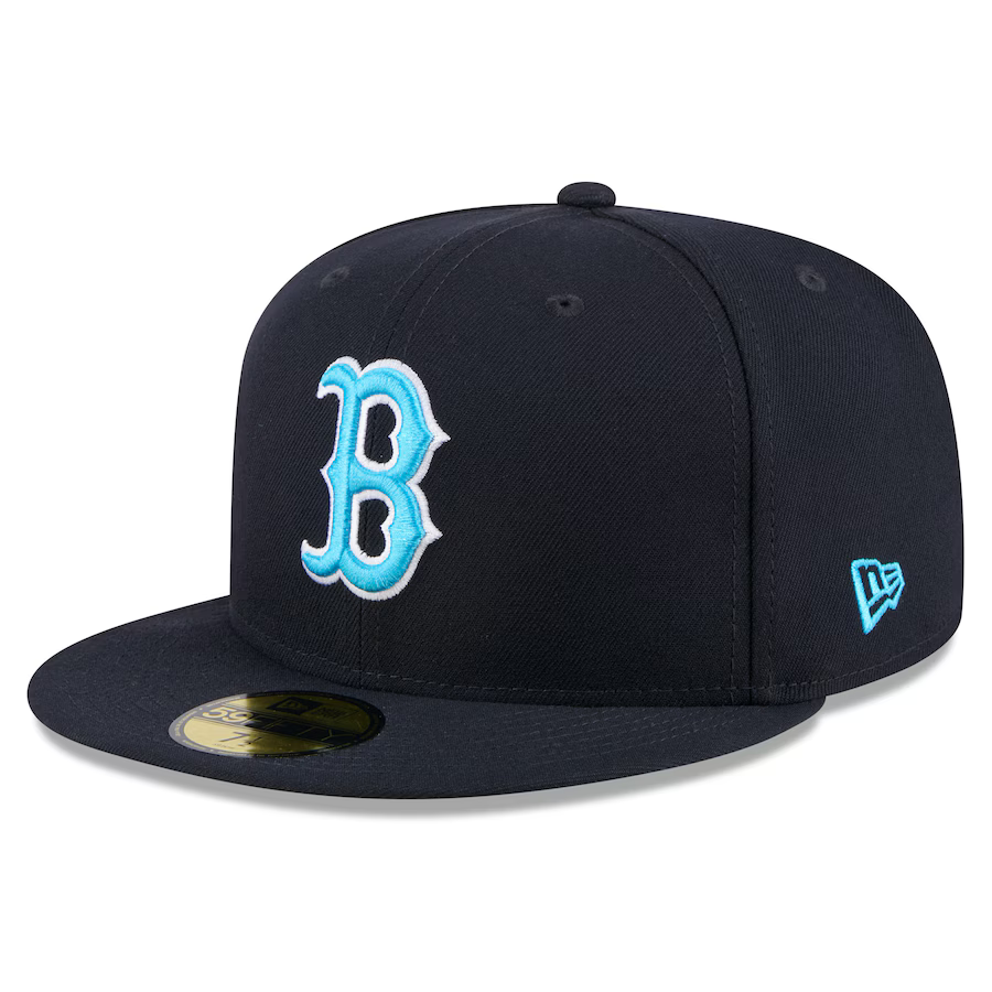 New Era Boston Red Sox Father's Day 59FIFTY Fitted Hat 2024-Navy