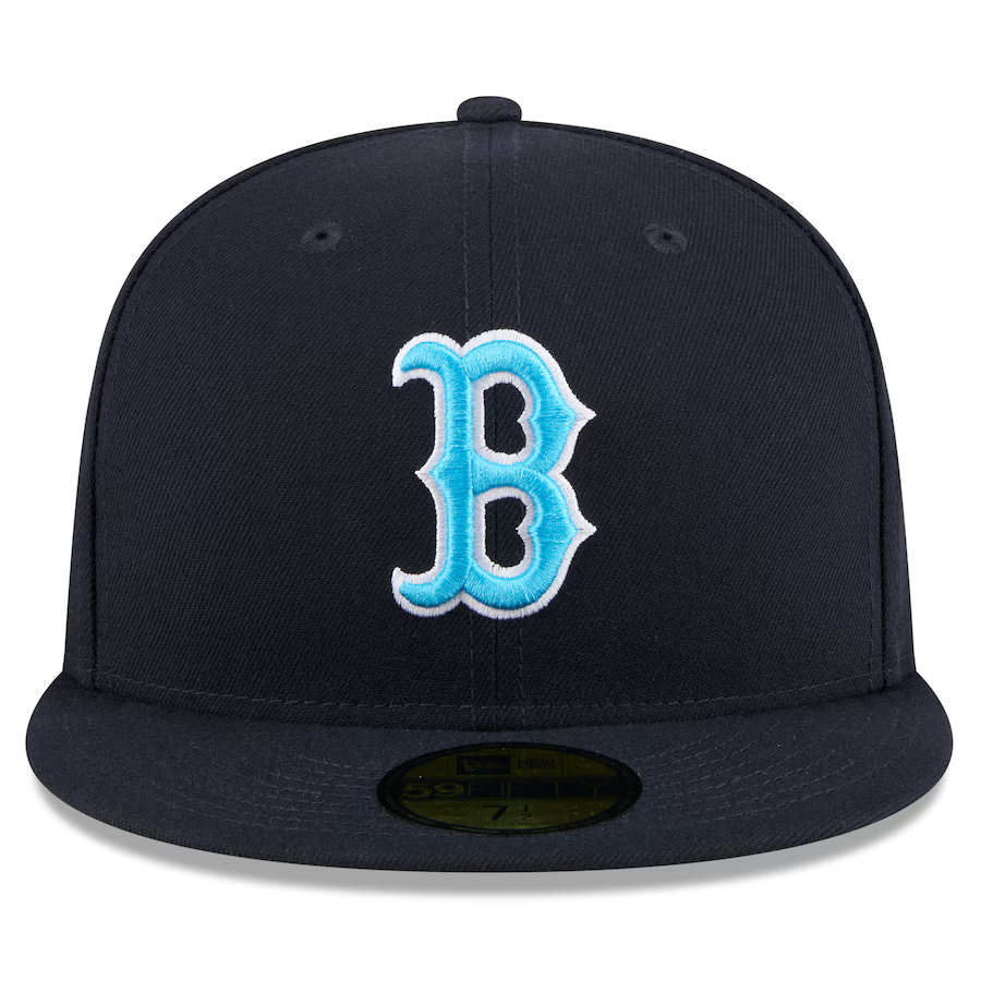 New Era Boston Red Sox Father's Day 59FIFTY Fitted Hat 2024-Navy