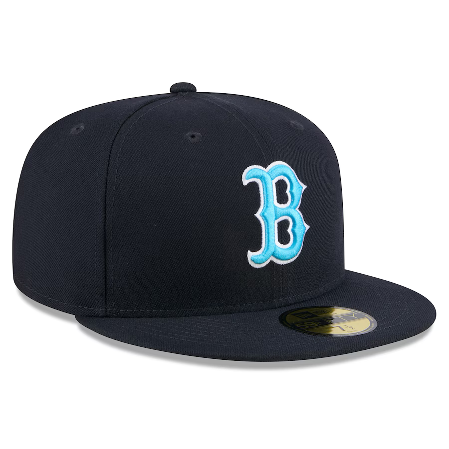 New Era Boston Red Sox Father's Day 59FIFTY Fitted Hat 2024-Navy