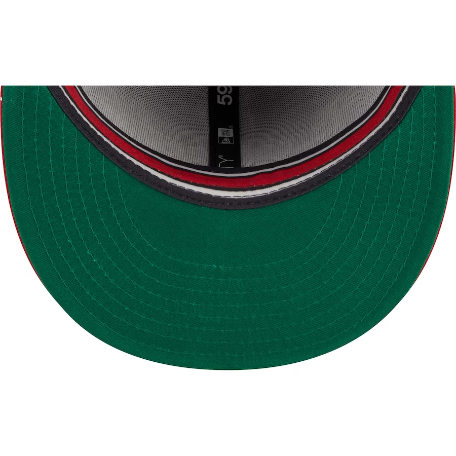 New Era Los Angeles Angels Retro Script Two Tone State Halo 59FIFTY Fitted