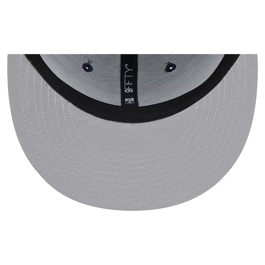 New Era Detroit Tigers Team Color 9FIFTY Trucker Snapback Hat-Navy