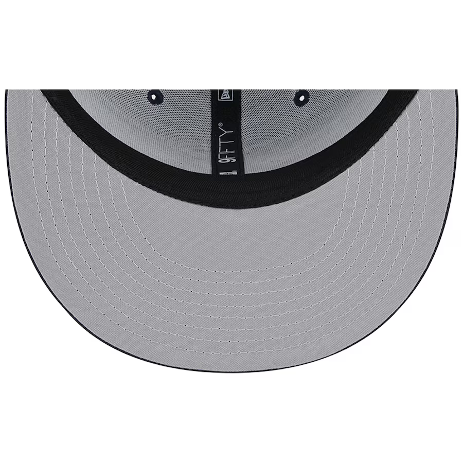 New Era Houston Astros Team Color 9FIFTY Trucker Snapback Hat-Navy