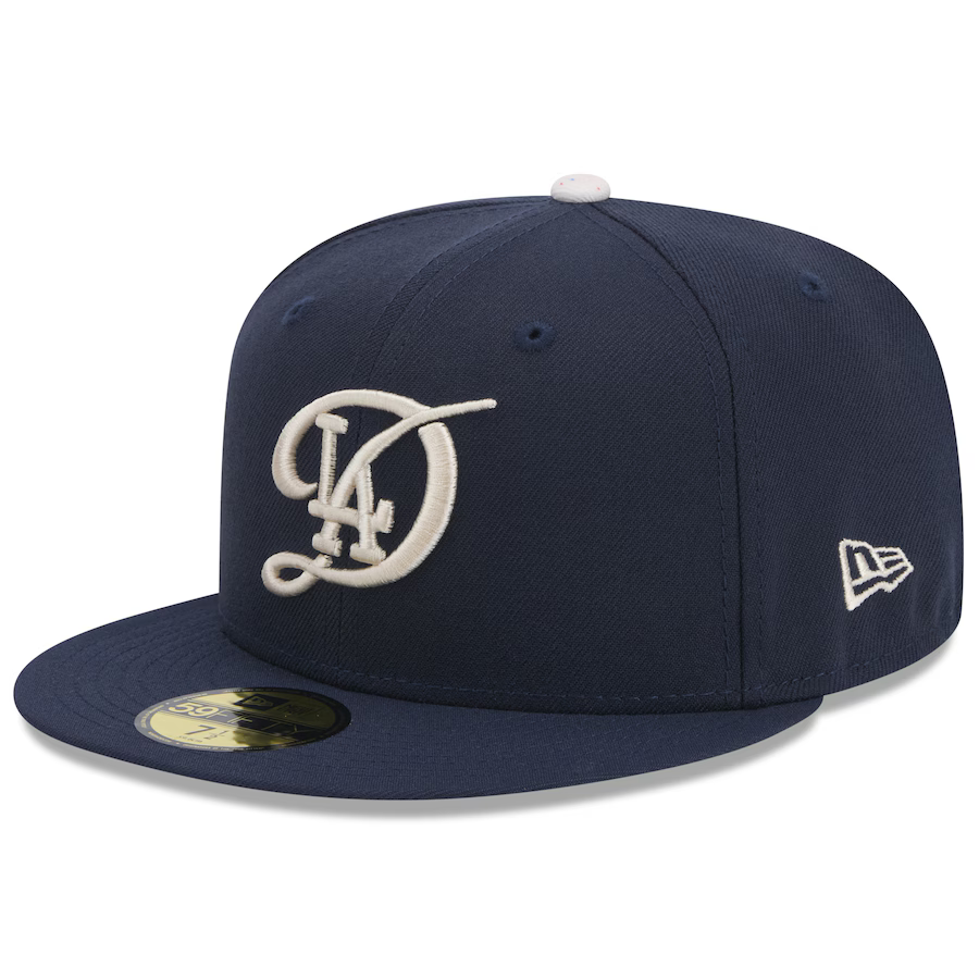 New Era Los Angeles Dodgers City Connect 59FIFTY Fitted Hat 2024 - Navy