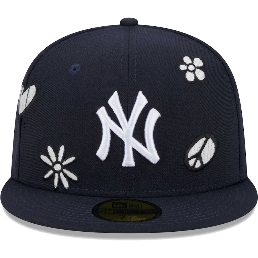 New Era New York Yankees Navy Sunlight Pop 59FIFTY Fitted Hat