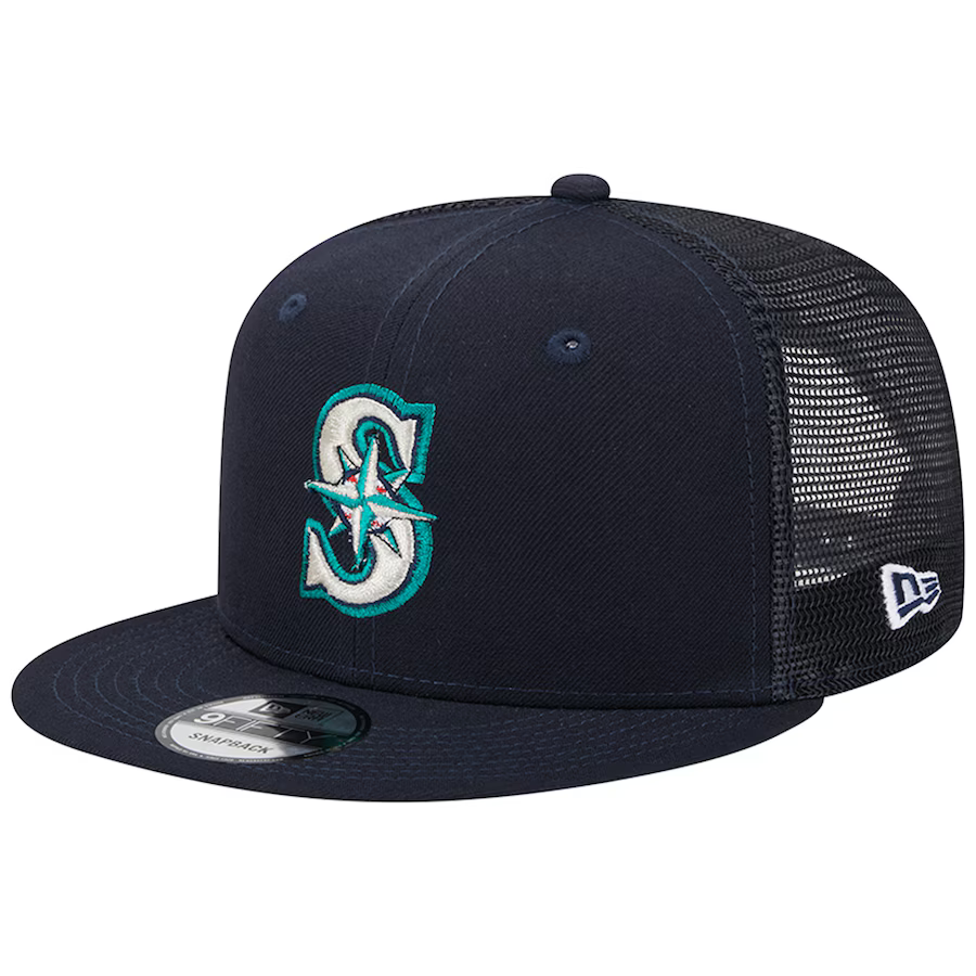 New Era Seattle Mariners 9FIFTY Trucker Snapback Hat