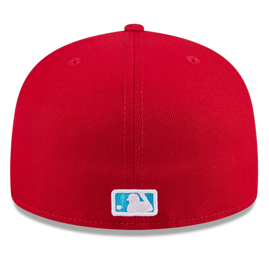 New Era Los Angeles Angels 59FIFTY Fitted Hat 2024 - Red