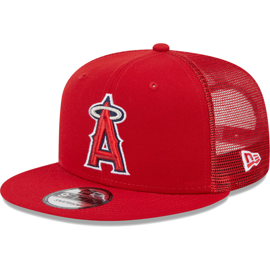 New Era Los Angeles Angels 9FIFTY Trucker Snapback Hat