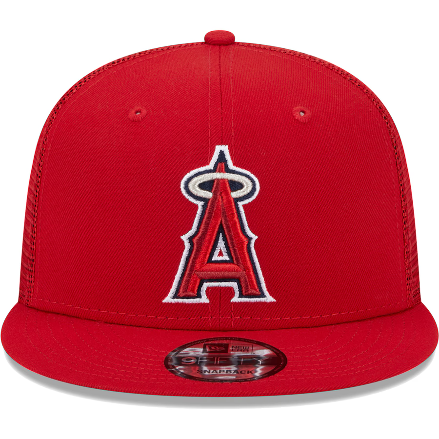 New Era Los Angeles Angels 9FIFTY Trucker Snapback Hat
