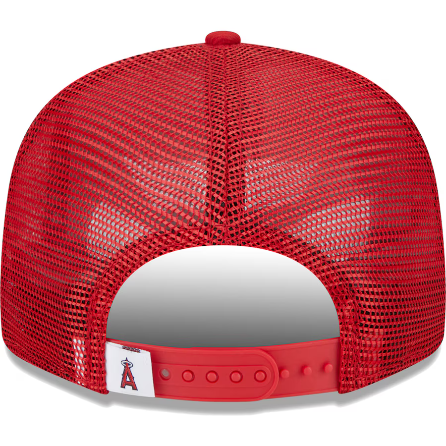 New Era Los Angeles Angels 9FIFTY Trucker Snapback Hat