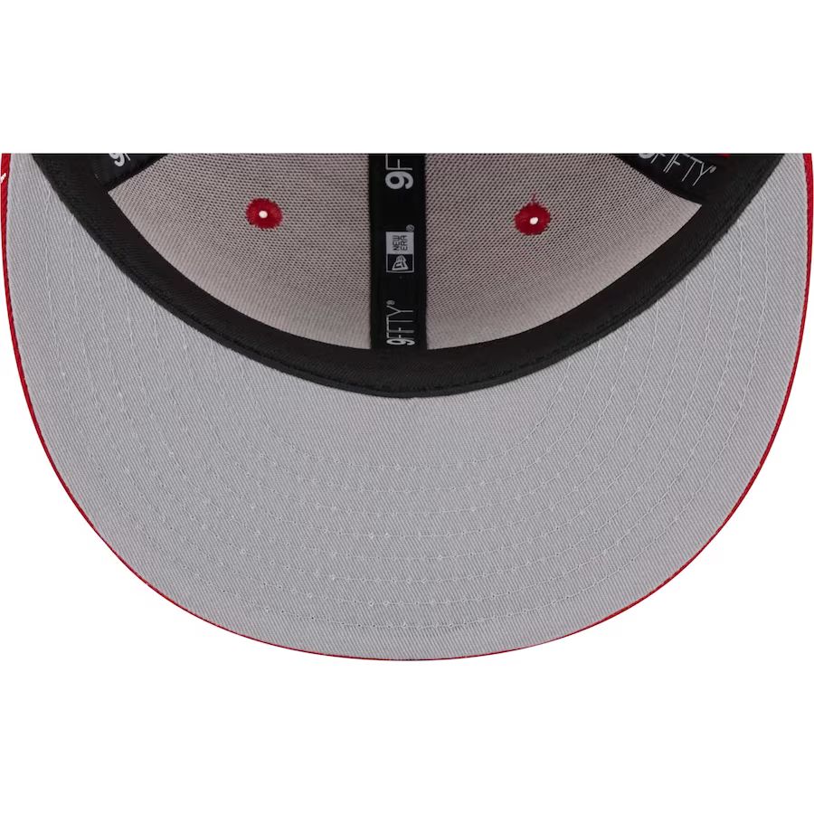 New Era Washington Nationals 2019 World Series Side Patch 9FIFTY Snapback Hat-Red