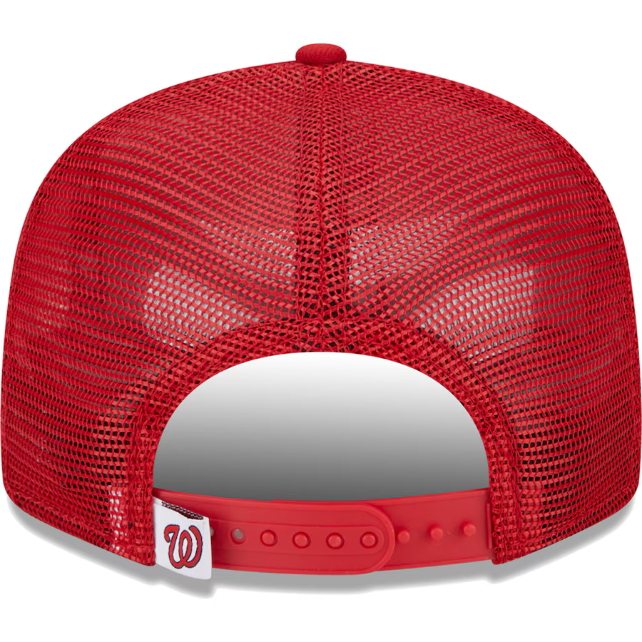 New Era Washington Nationals 9FIFTY Trucker Snapback Hat