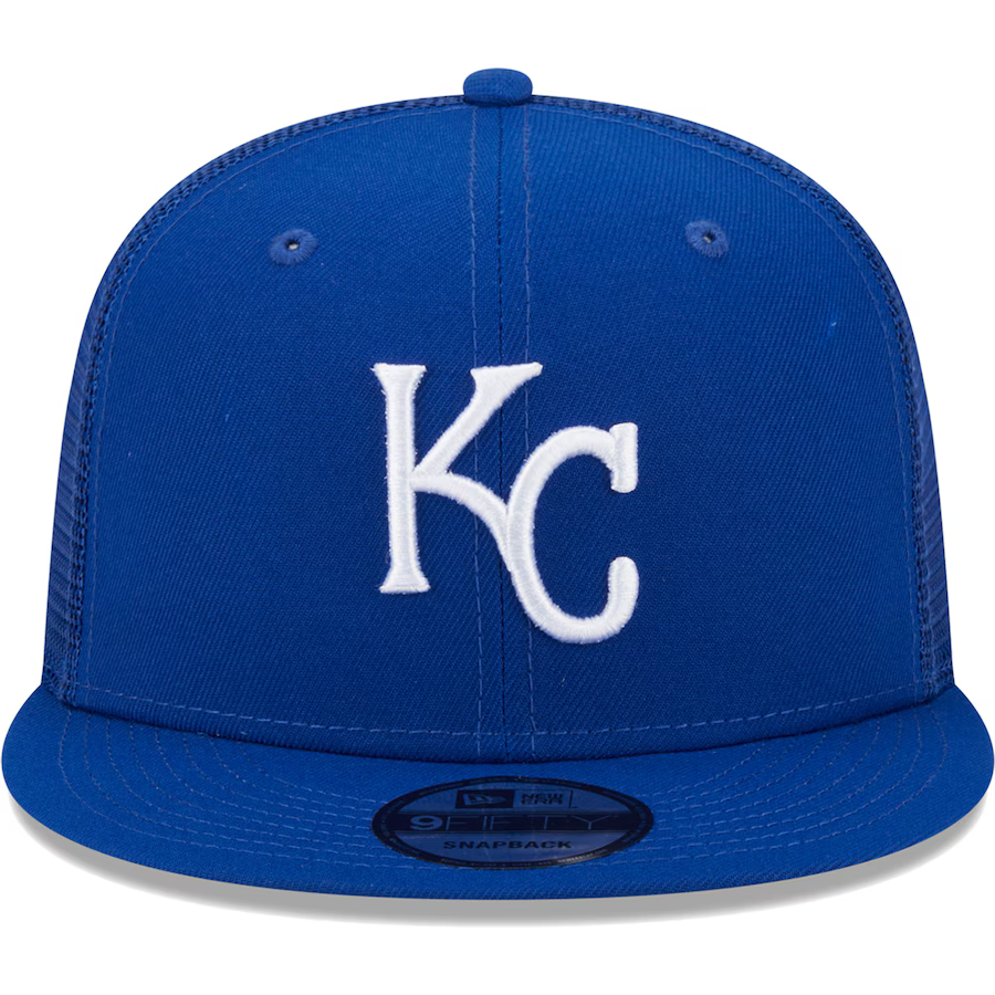 New Era Kansas City Royals Team Color Trucker 9FIFTY Snapback Hat - Royal