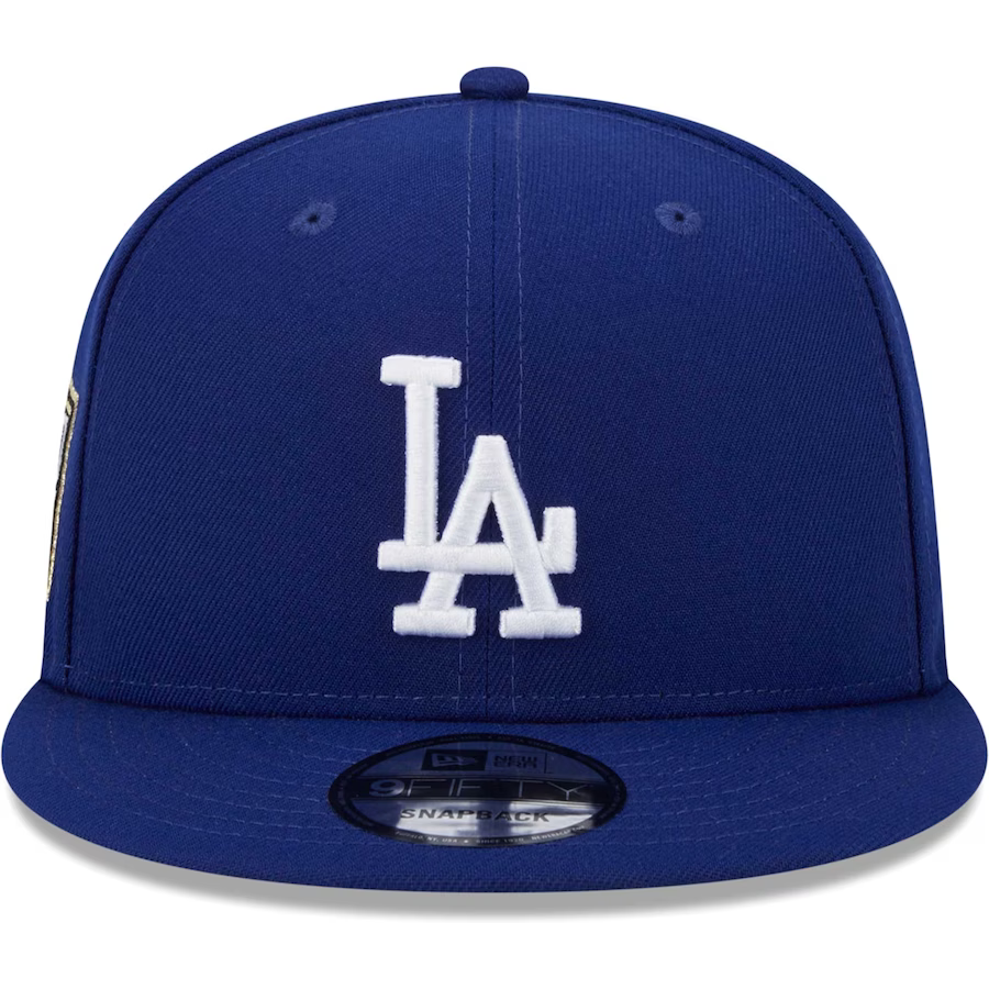 New Era Los Angeles Dodgers 2020 World Series Side Patch 9FIFTY Snapback Hat-Royal