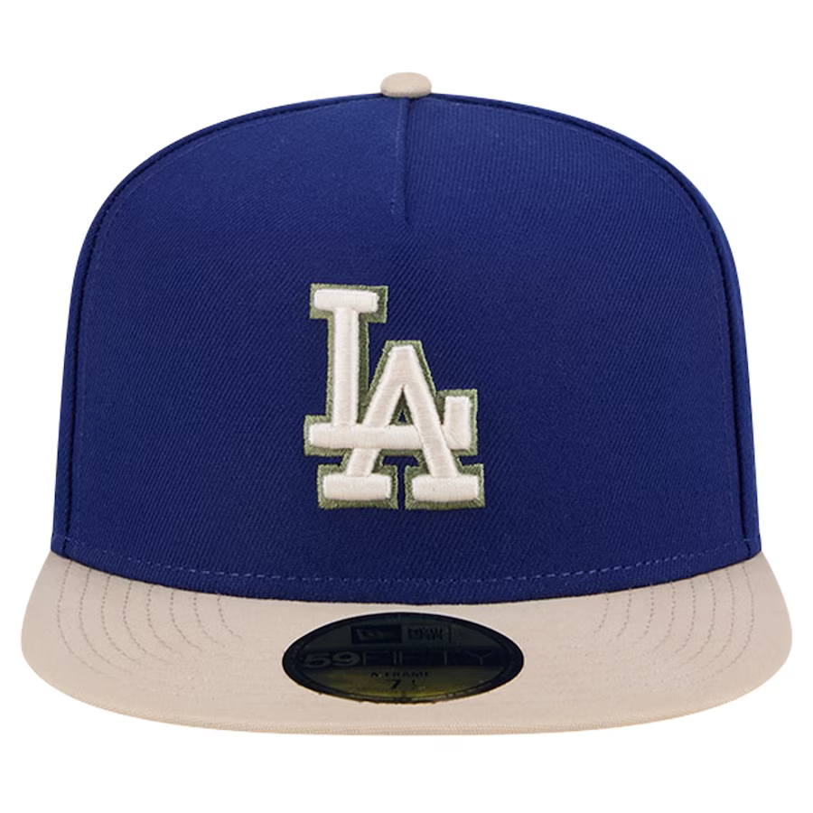 Nee Era Los Angeles Dodgers 40th Anniversary Side Patch Canvas A-Frame 59Fifty Fitted Hat