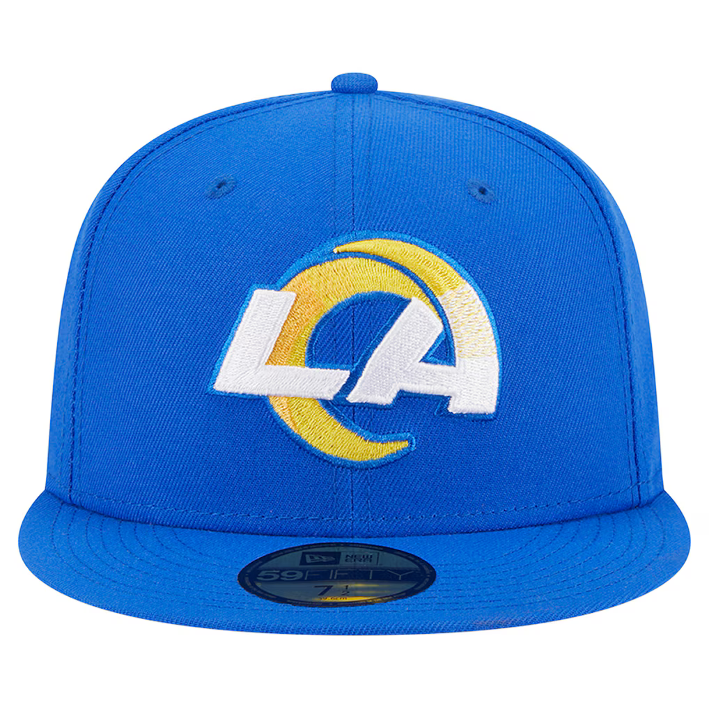 New Era Los Angeles Rams Basic 59FIFTY Fitted Hat- Royal