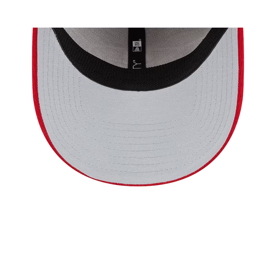 New Era Men's San Francisco 49ers NFL Training Camp 39THIRTY Flex Fit Hat 2023-Scarlet