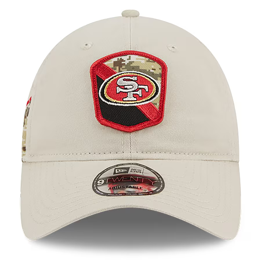 NEW ERA SAN FRANCISCO 49ERS Salute to Service 9TWENTY Adjustable  2023