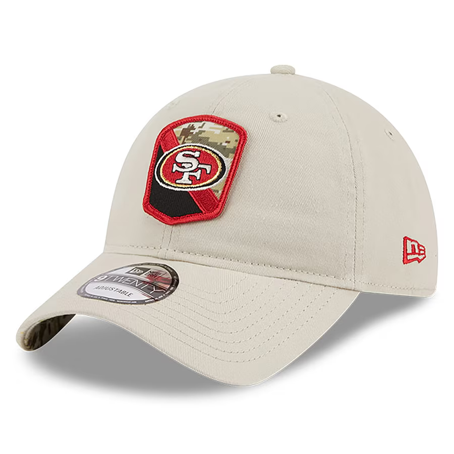 NEW ERA SAN FRANCISCO 49ERS Salute to Service 9TWENTY Adjustable 2023