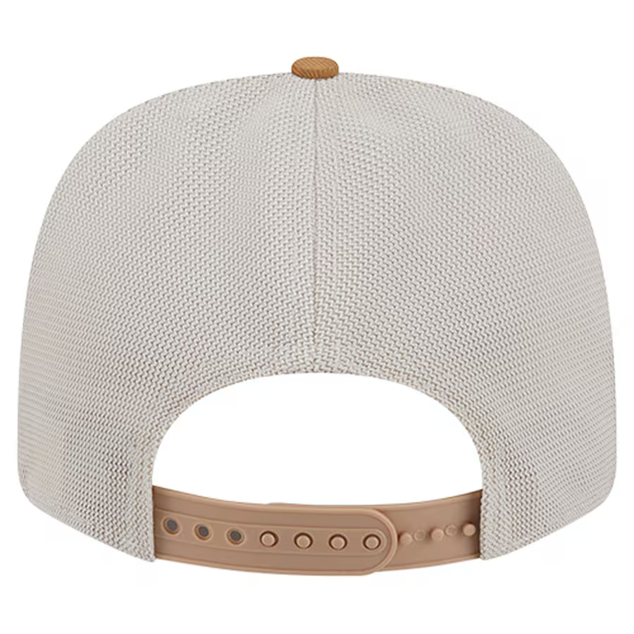 New Era San Francisco Giants 9SEVENTY Trucker Stretch-Snap Hat - Stone