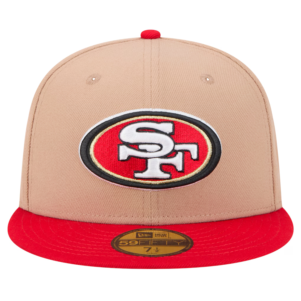 New Era San Francisco 49ers 59FIFTY Fitted Hat-Camel