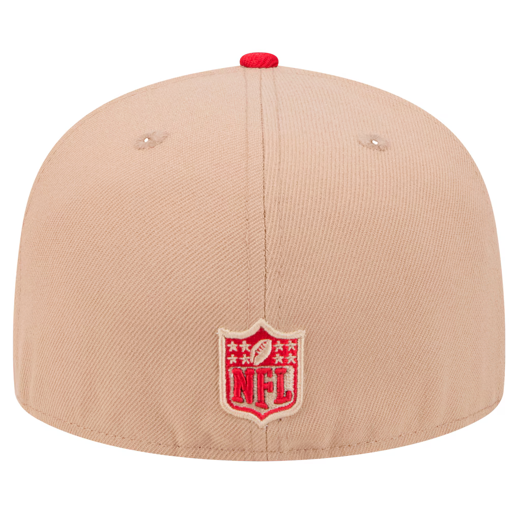 New Era San Francisco 49ers 59FIFTY Fitted Hat-Camel