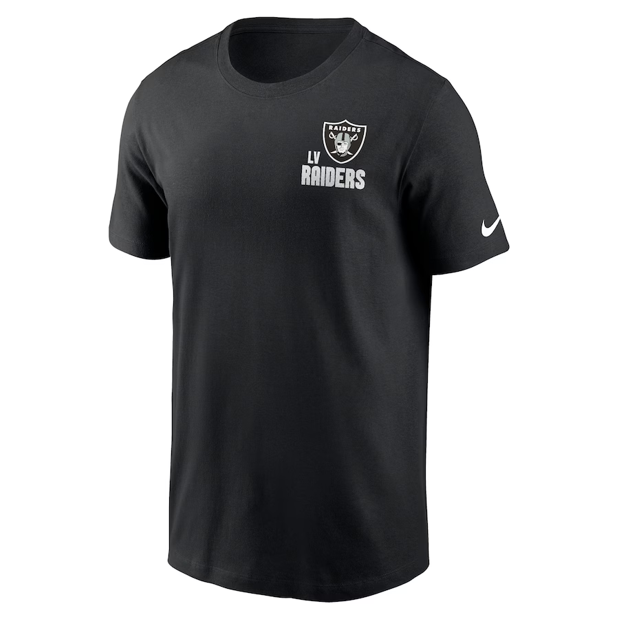 Nike Men's Las Vegas Raiders Blitz T-Shirt-Black