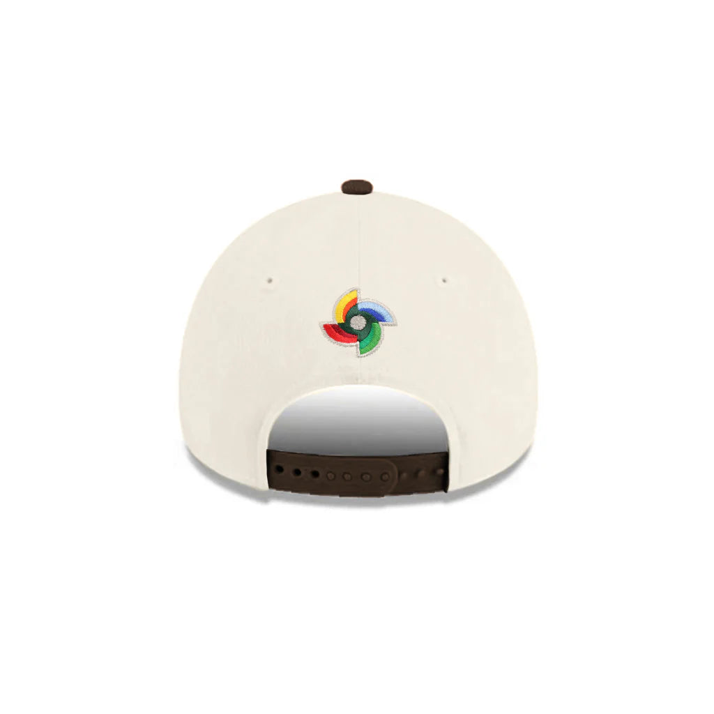 New Era Mexico WBC 9FORTY A-Frame Snapback Hat-Chrome/Walnut