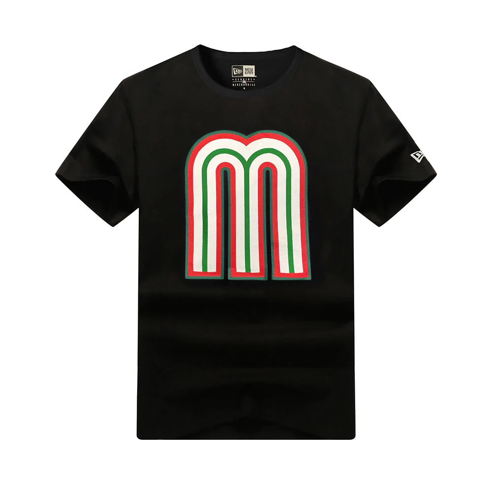 New Era Mexico World Baseball Classic Black Tee