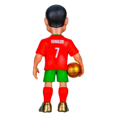 Minix Portugal 12CM "Cristiano Ronaldo - Ballon D'or" Collectible Figure