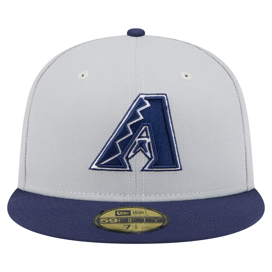 New Era Arizona Diamondbacks 2-Tone Color Pack 59FIFTY Fitted Hat-Gray/Navy