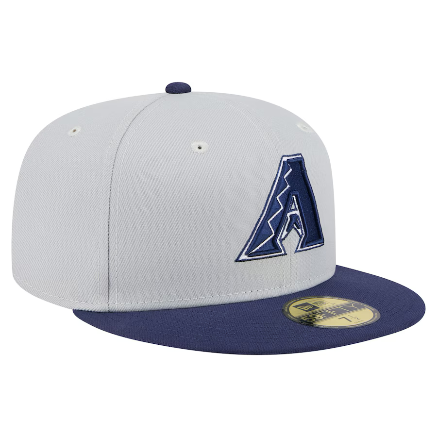 New Era Arizona Diamondbacks 2-Tone Color Pack 59FIFTY Fitted Hat-Gray/Navy