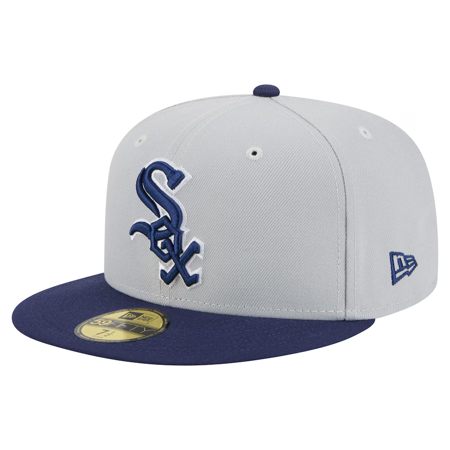 New Era Chicago White Sox 2-Tone Color Pack 59FIFTY Fitted Hat-Gray/Navy